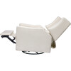 Kiwi Electronic Recliner and Swivel Glider with USB Port, Cream Eco-Performance Fabric - Nursery Chairs - 8 - thumbnail