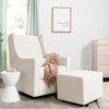 Kiwi Gliding Ottoman, Cream Eco-Performance Fabric - Ottomans - 8