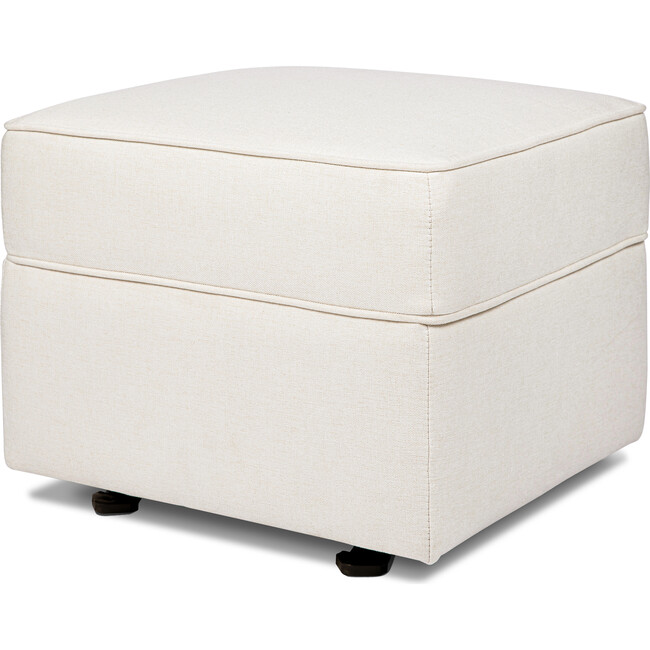 Willa-Alden Gliding Ottoman, Performance Cream Eco-Weave