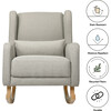Kai Rocker, Grey Eco-Performance Fabric - Nursery Chairs - 2 - thumbnail