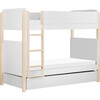 Universal Twin Storage Trundle Bed, White - Beds - 2