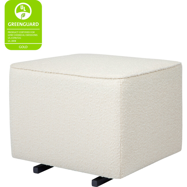 Kiwi Gliding Ottoman, Ivory Boucle - Nursery Chairs - 2