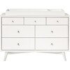 Palma 7-Drawer Double Dresser, Assembled, Warm White - Dressers - 3