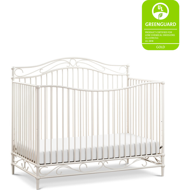 Noelle 4-in-1 Convertible Crib, Vintage White - Cribs - 7