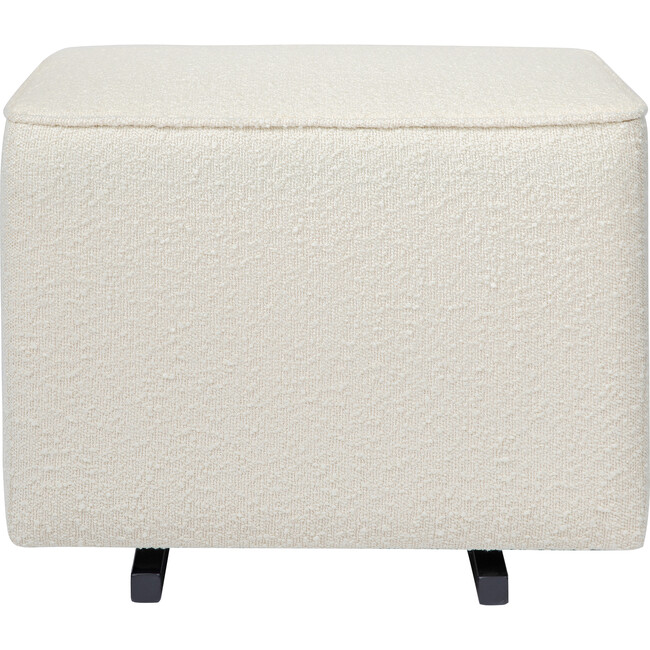Kiwi Gliding Ottoman, Ivory Boucle - Nursery Chairs - 4