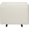 Kiwi Gliding Ottoman, Ivory Boucle - Nursery Chairs - 4