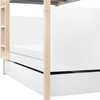 Universal Twin Storage Trundle Bed, White - Beds - 5