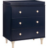Lolly 3-Drawer Changer Dresser with Removable Changing Tray, Navy - Dressers - 5 - thumbnail