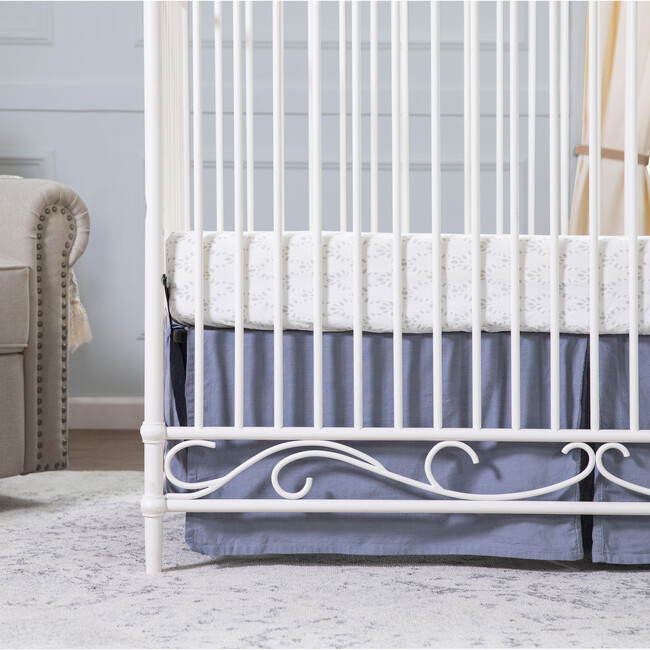 Noelle 4-in-1 Convertible Crib, Vintage White - Cribs - 9