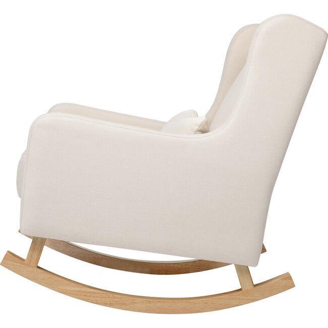 Kai Rocker, Natural White Eco-Twill - Nursery Chairs - 7