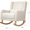 Kai Rocker, Natural White Eco-Twill - Nursery Chairs - 8 - thumbnail