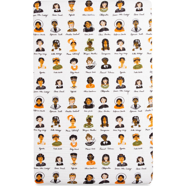 Women In History Mini Crib Sheet