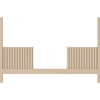 Toddler Bed Conversion Kit for Moab 3-in-1 Convertible Crib in Taupe - Cribs - 4
