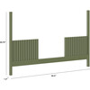 Toddler Bed Conversion Kit for Moab 3-in-1 Convertible Crib in Olive - Cribs - 3 - thumbnail
