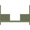 Toddler Bed Conversion Kit for Moab 3-in-1 Convertible Crib in Olive - Cribs - 4 - thumbnail
