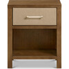 Eloise Assembled Nightstand in Natural Walnut & Performance Sand Eco-Weave - Nightstands - 4