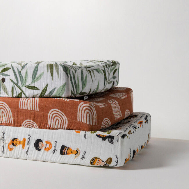 Women In History Quilted Changing Pad Cover - Changing Pads - 3