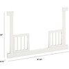Toddler Bed Conversion Kit, Warm White - Cribs - 3
