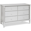 Jenny Lind Spindle 6-Drawer Dresser, Fog Grey - Dressers - 6