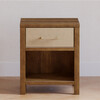 Eloise Assembled Nightstand in Natural Walnut & Performance Sand Eco-Weave - Nightstands - 6