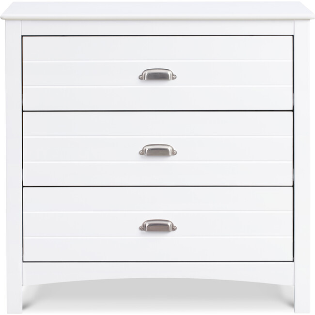 Nolan 3-Drawer Dresser, White