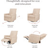 Cali Flange Gliding Swivel Recliner - Glider - 2