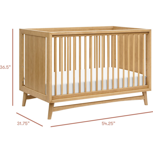 Peggy Mid-Century 3-in-1 Convertible Crib