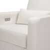 Sigi Glider Recliner with Electronic Control and USB, Cream - Nursery Chairs - 5 - thumbnail