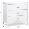 Nolan 3-Drawer Dresser, White - Dressers - 4 - thumbnail