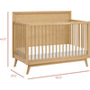 Palma Mid-Century 4-in-1 Convertible Crib - Cribs - 3