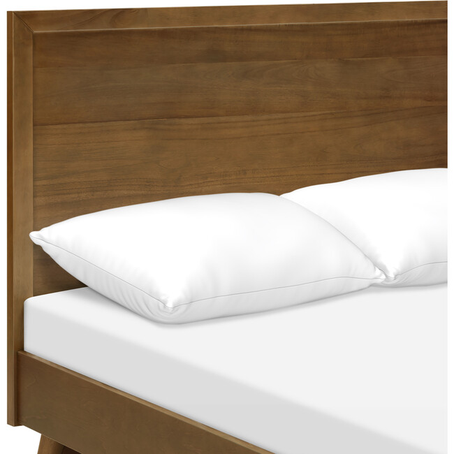 Palma Full Bed in Natural Walnut - Beds - 4