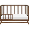Peggy 3-in-1 Convertible Crib with Toddler Bed Conversion Kit, Natural Walnut - Cribs - 5 - thumbnail