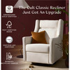Kiwi Plus Power Recliner and Swivel Glider, Performance Cream Eco-Weave - Glider - 4