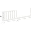 Foothill Toddler Bed Conversion Kit, Warm White - Cribs - 3 - thumbnail
