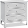 Chloe Regency 3-Drawer Dresser, Fog Grey - Dressers - 1 - thumbnail