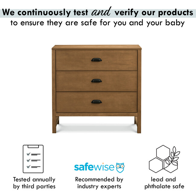 Fairway 3-Drawer Dresser, Stablewood - Dressers - 4