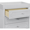Chloe Regency 3-Drawer Dresser, Fog Grey - Dressers - 5