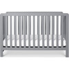 Colby 4-in-1 Low-profile Convertible Crib, Grey - Cribs - 1 - thumbnail