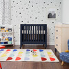 Origami Mini Crib, Navy - Cribs - 2 - thumbnail