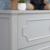 Chloe Regency 3-Drawer Dresser, Fog Grey - Dressers - 9