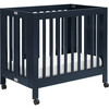 Origami Mini Crib, Navy - Cribs - 3 - thumbnail