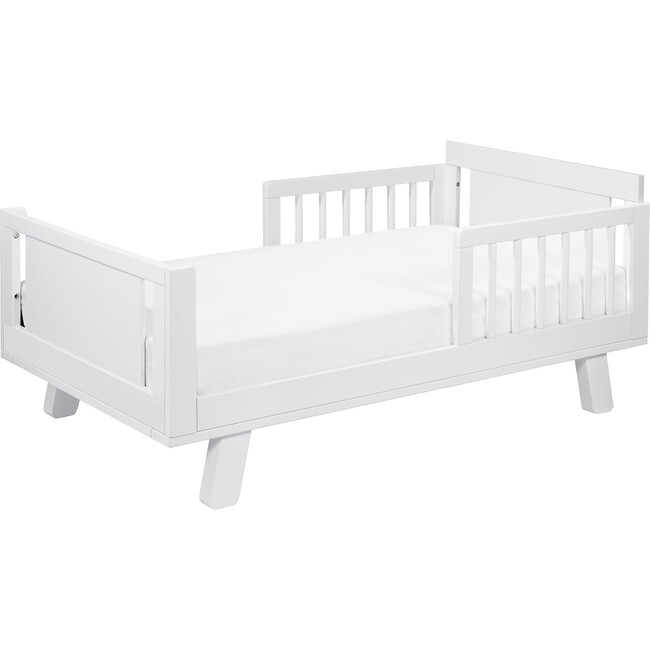Junior Bed Conversion Kit for Hudson and Scoot Crib, White - Cribs - 1