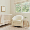 Madison Swivel Glider, Ivory Boucle - Nursery Chairs - 2