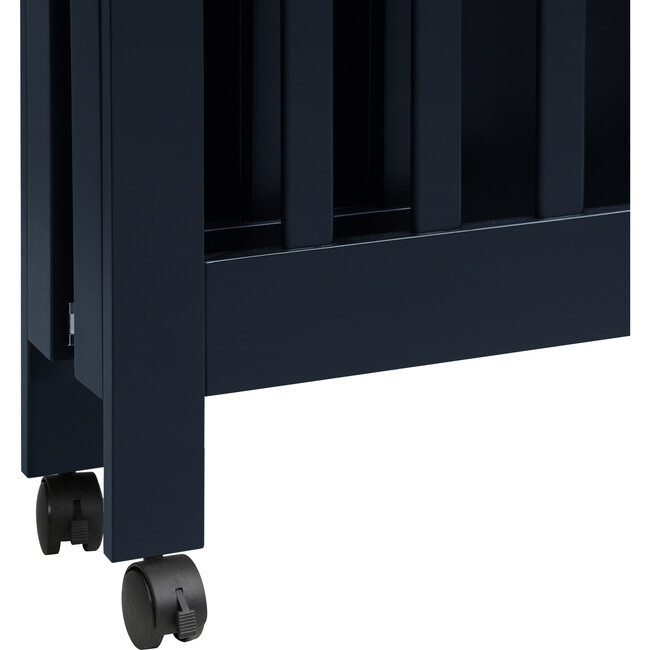Origami Mini Crib, Navy - Cribs - 4