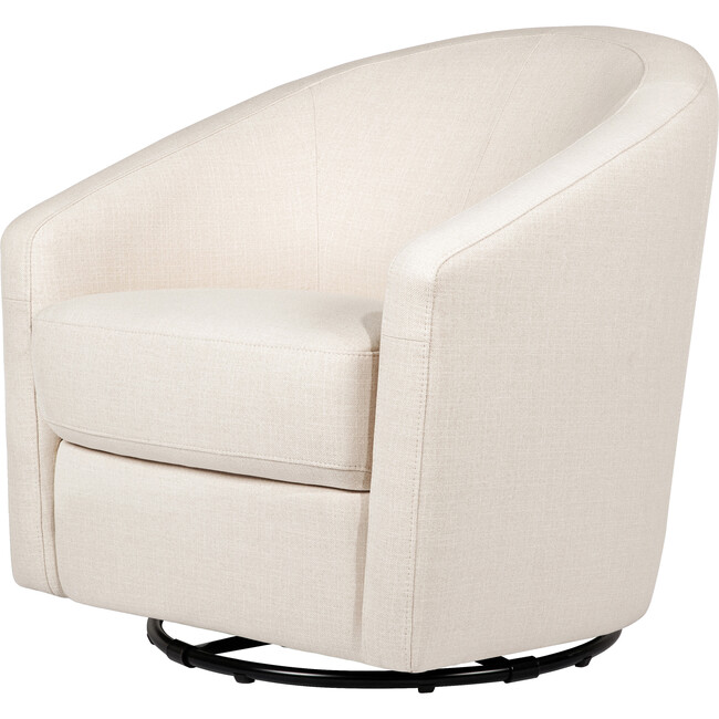 Madison Swivel Glider, Eco-Performance Fabric, Natural Eco-Twill