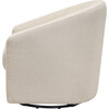 Madison Swivel Glider, Ivory Boucle - Nursery Chairs - 5
