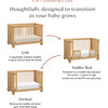 Crosby 3-in-1 Convertible Crib - Cribs - 3
