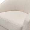 Madison Swivel Glider, Ivory Boucle - Nursery Chairs - 6