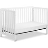 Colby 4-in-1 Low-profile Convertible Crib, White Finish - Cribs - 7