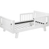 Junior Bed Conversion Kit for Hudson and Scoot Crib, White - Cribs - 4 - thumbnail